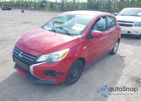 2022 Mitsubishi Mirage Es/Le z USA, uszkodzony, nr VIN ML32AUHJ0NH005947